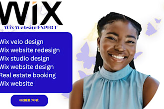 redesign wix website design wix velo wix studio redesign and real estate booking