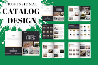 design product catalog, brochure, lookbook, magazine design, catalogue design