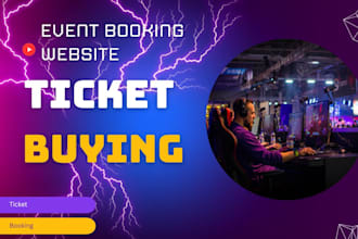 create event listing ticket selling marketplace wordpress website event calendar