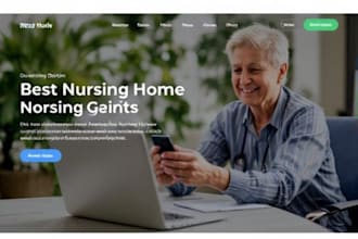 healthcare website, home care website, wordpress website, wordpress website