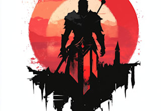 design a professional fantasy, rpg, scifi game, nft logo