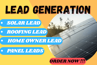 generate exclusive solar roofing leads homeowners leads leads generation