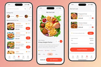 build food delivery app restaurant website or app food delivery app