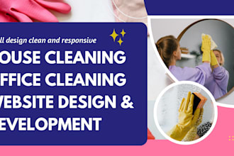 do house cleaning service, office cleaning service, commercial cleaning website