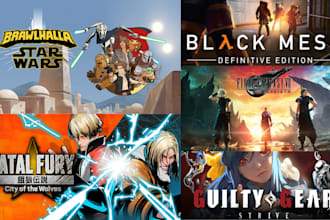 do steam capsule game banner art steam game poster design, capsule header logo