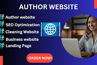 design a stunning author or consultant website