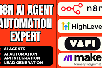 make com n8n ai automation n8n workflow n8n automation n8n ai agent lead gen
