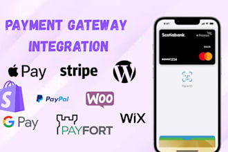 fix payment gateway integrate stripe paypal on woocommere wix wordpress shopify