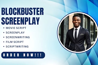 do blockbuster movie script netflix screenplay tv series film script pitch deck