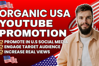 superfast youtube channel promotion video promotion to USA audience