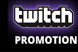 do twitch channel promotion to boost your twitch live viewers