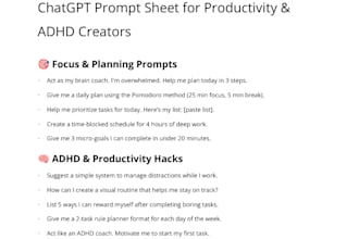 write powerful and tailored chatgpt prompts for any purpose
