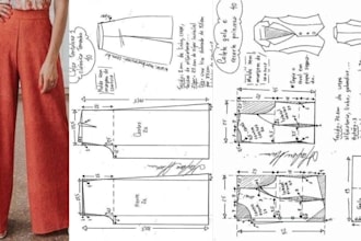 make garment pattern, pant, dress, clo3d, digital pattern