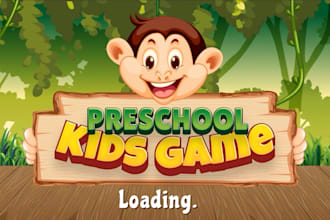 create educational  and learning games for kids