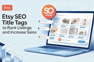 do etsy SEO title tags to rank listings and increase sales