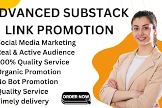promote and grow your substack subscribers, newsletter, page and link