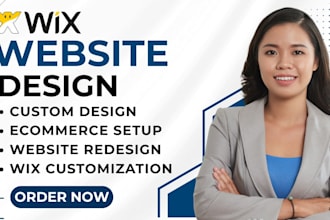 do wix website design, wix website redesign and wix online store set up