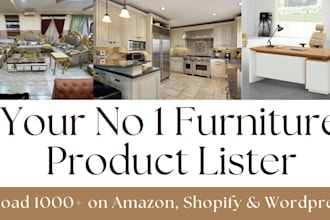 bulk upload home electronic furniture kitchen product amazon shopify wordpress