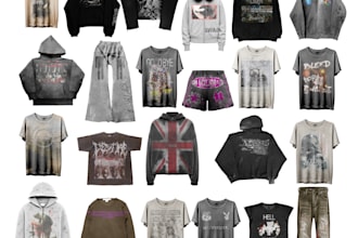 design high quality vintage clothing for your fashion brand