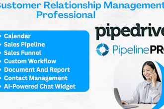 be your CRM specialist in pipedrive  pipelinepro sales strategy that works