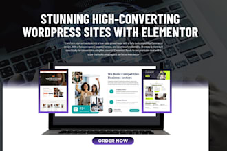 design fix or clone wordpress website wordpress elementor pro, elementor website
