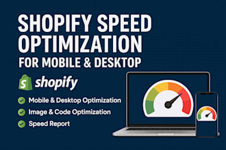 optimize your shopify store speed for mobile and desktop