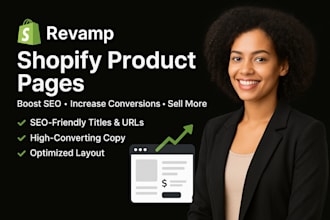 revamp your shopify product pages for SEO growth and conversions