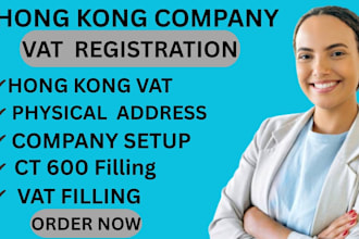 register your hong kong company and handle vat setup