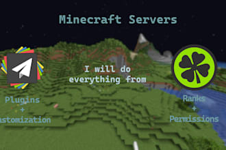make you a minecraft server as you want