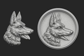 design detailed bas relief sculpture for cnc carving bas relief wall art stl