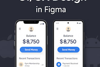 ui ux design mobile app ui web app figma design figma saas app design wireframe