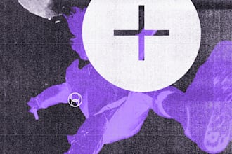 design a trippy, surreal, album cover for your music