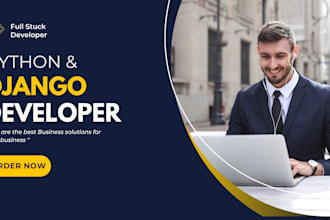 develop full stack web applications using python django