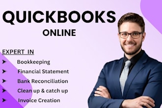 clean up, catch up, and manage your bookkeeping in quickbooks online