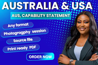 design capability statement for government contracts australia  u s a