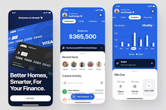 develop fintech app neobank app money transfer app crypto wallet app loan app