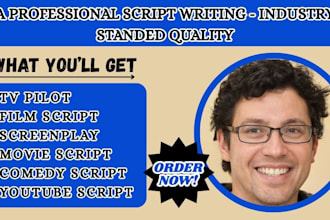 write youtube script comedy movie script feature film script screenplay