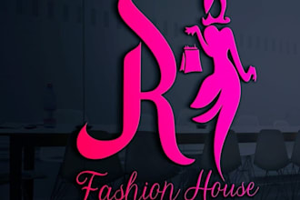 design luxury fashion and clothing brand logo