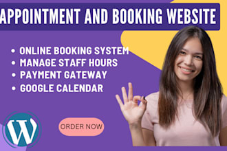 configure amelia booking plugin and create appointment booking website