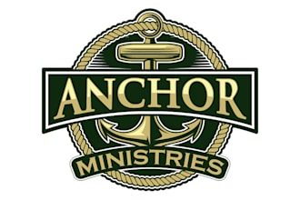 design professional anchor logo