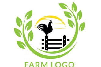 design professional farming logo for your farm