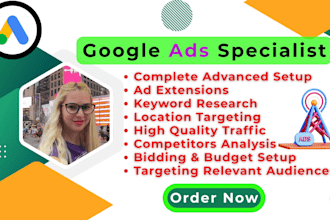 set up and manage highly profitable google ads and PPC campaigns