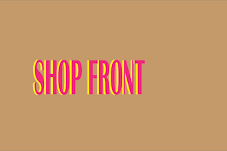 make awesome shop front, store front ,lettering, vinyl decals , window stickers