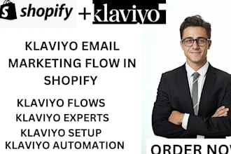 design high converting klaviyo, flows, and email marketing, for shopify store