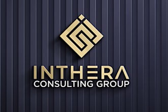 design modern finance marketing consulting business logo