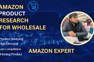 do amazon product research for amazon wholesale fba