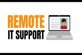 remote tech support professional