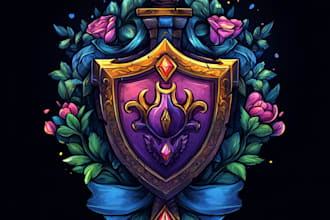 design unique 3d medieval, fantasy,game