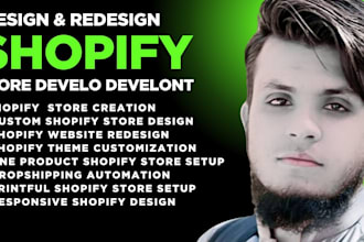 clone design or redesign a shopify website