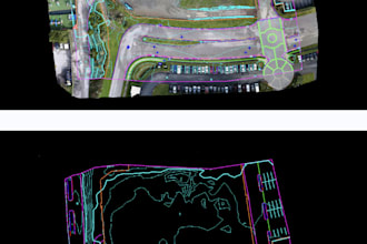 process lidar data, registration, classification, 3d model, dtm, contours